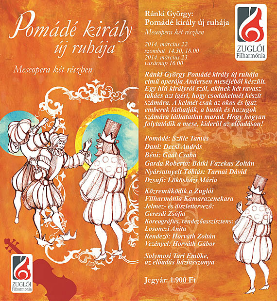 Pomádékirály ZugloiFilharmonia